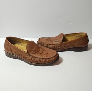 Tommy Bahama Hasslington Leather Slip-on Loafer Size 11.5D
